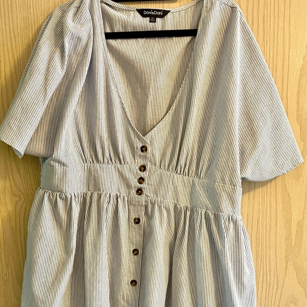 Pinstripe Dress